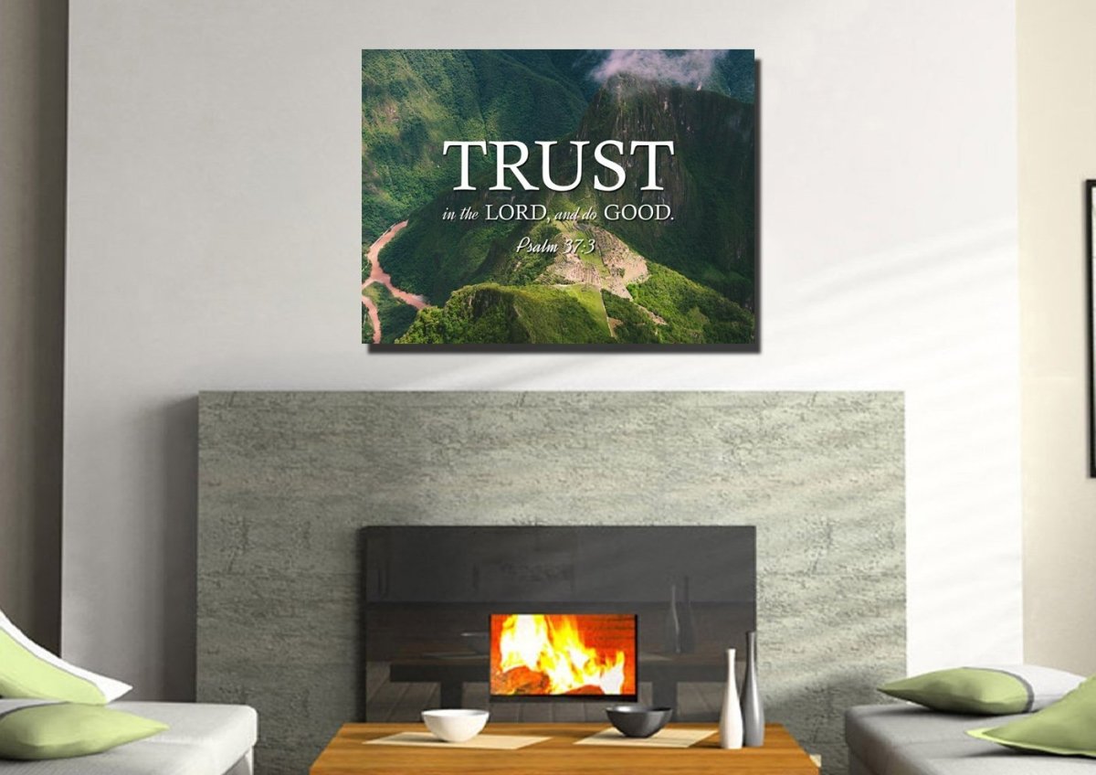 Psalm 373 Canvas Wall Art Print - Christian Canvas Wall Art