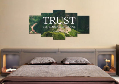 Psalm 373 Canvas Wall Art Print - Christian Canvas Wall Art