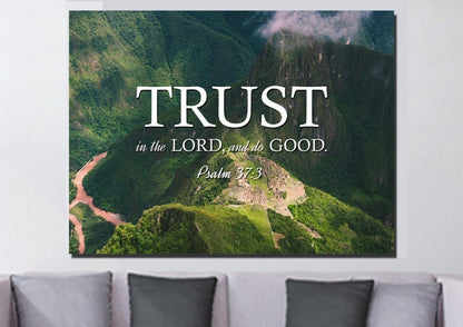 Psalm 373 Canvas Wall Art Print - Christian Canvas Wall Art