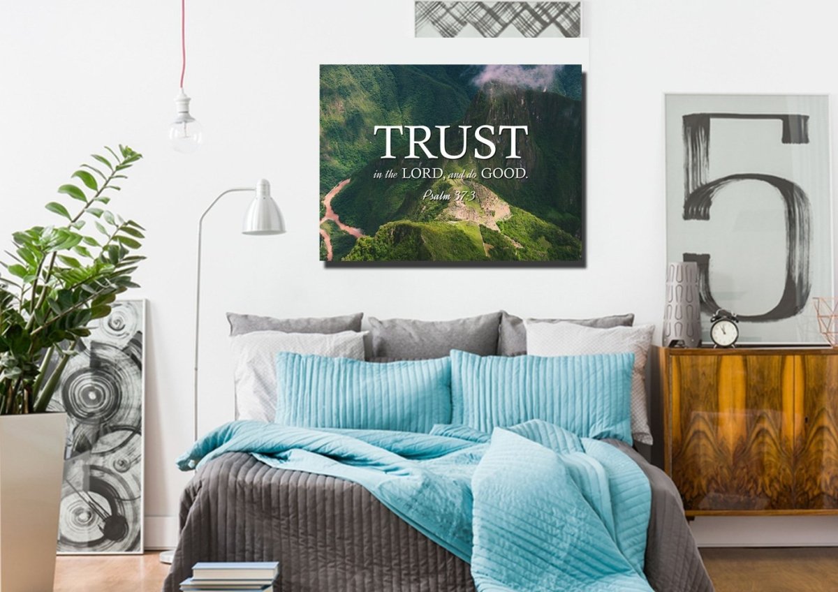 Psalm 373 Canvas Wall Art Print - Christian Canvas Wall Art