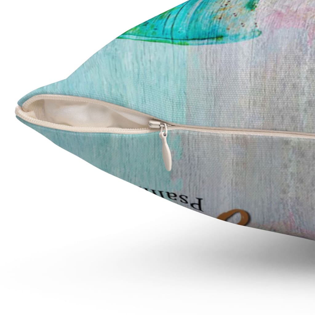 Psalm 4610 Bible Verse Pillow