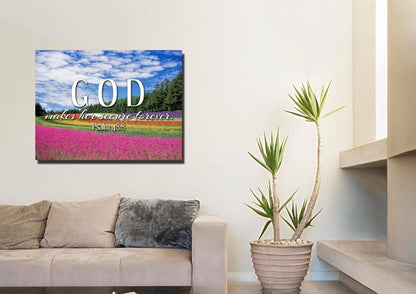 Psalm 488 Canvas Wall Art Print - Christian Canvas Wall Art