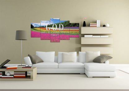 Psalm 488 Canvas Wall Art Print - Christian Canvas Wall Art