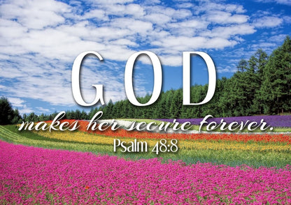 Psalm 488 Canvas Wall Art Print - Christian Canvas Wall Art