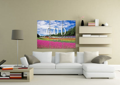 Psalm 488 Canvas Wall Art Print - Christian Canvas Wall Art