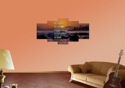 Psalm 621-2 Canvas Wall Art Print - Christian Canvas Wall Art