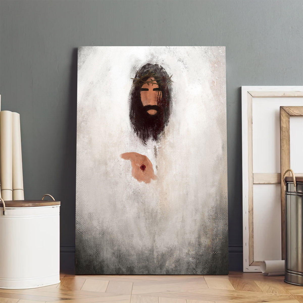 Psalm 91 Canvas Wall Art - Jesus Picture - Jesus Portrait Canvas