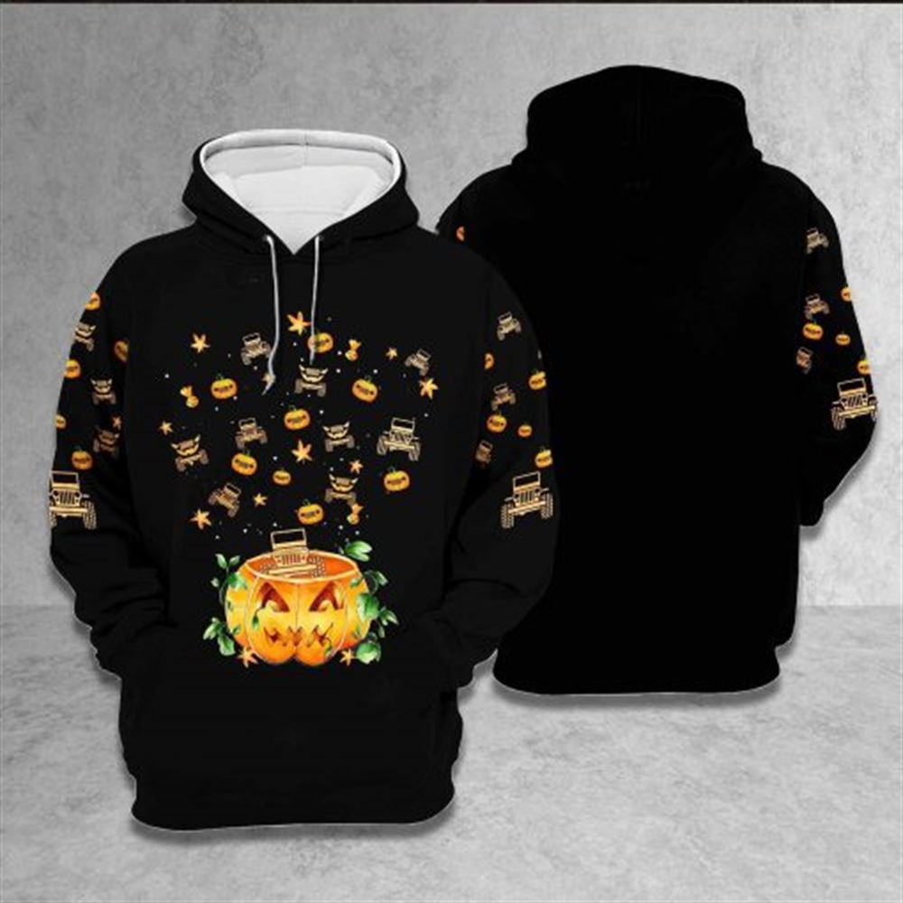 Pumpkin Halloween Christmas All Over Print 3D Hoodie For Men And Women, Christmas Gift, Warm Winter Clothes, Best Outfit Christmas