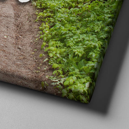 Quiet Forest Road & Be Still Canvas Wall Art