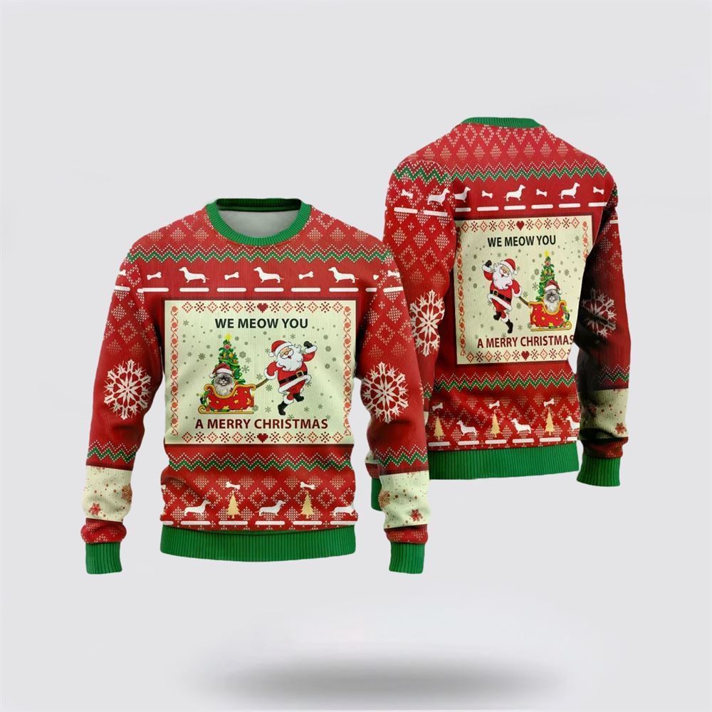 Ragdoll Cats Ugly Christmas Sweater For Men And Women, Best Gift For Christmas, Christmas Fashion Winter