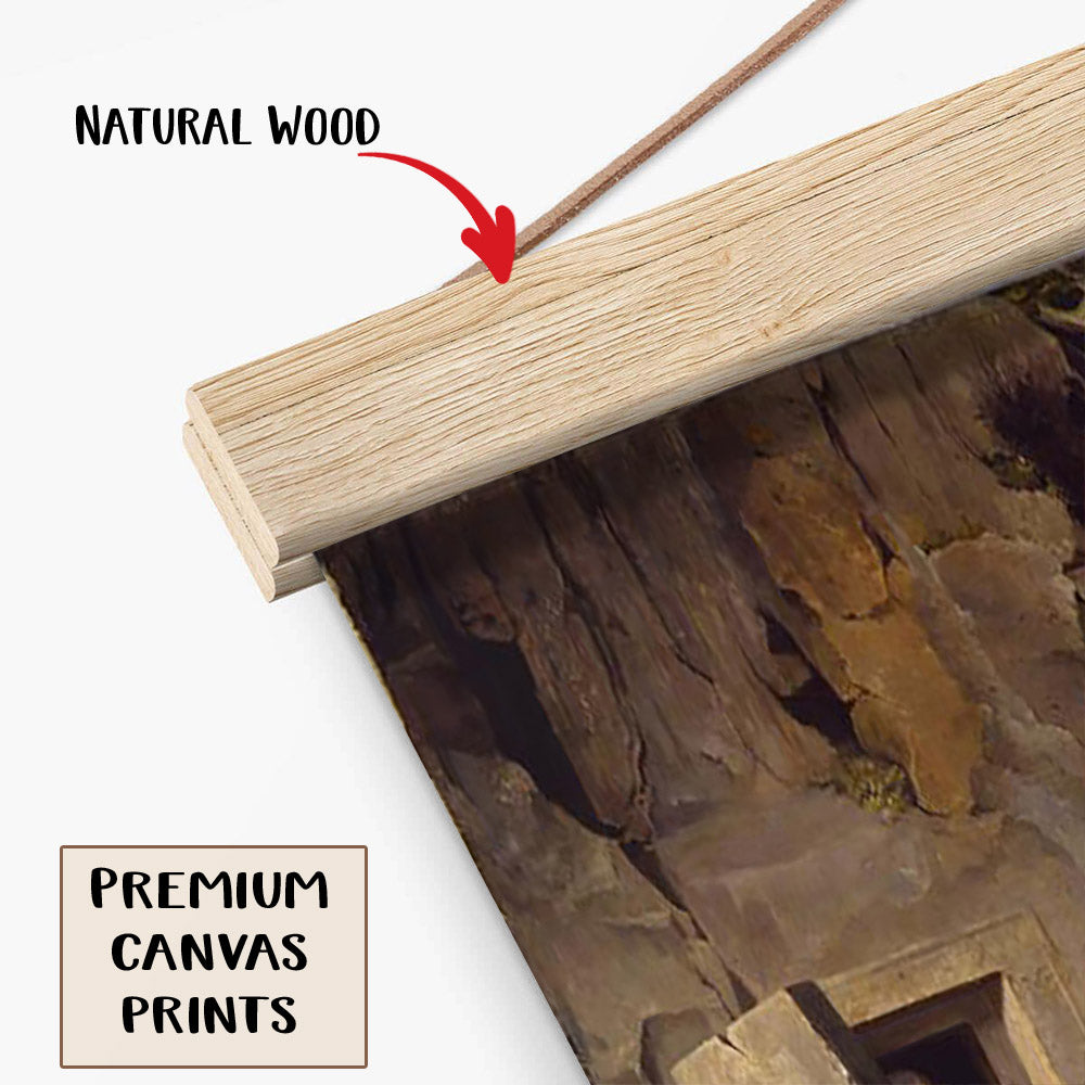 Raising Lazurus From The Dead Hanging Canvas Wall Art - Christan Wall Decor - Religious Canvas