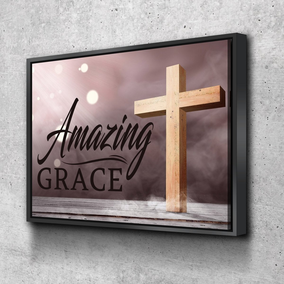 Rays Amazing Grace Wall Art & Decor - Christian Canvas Wall Art