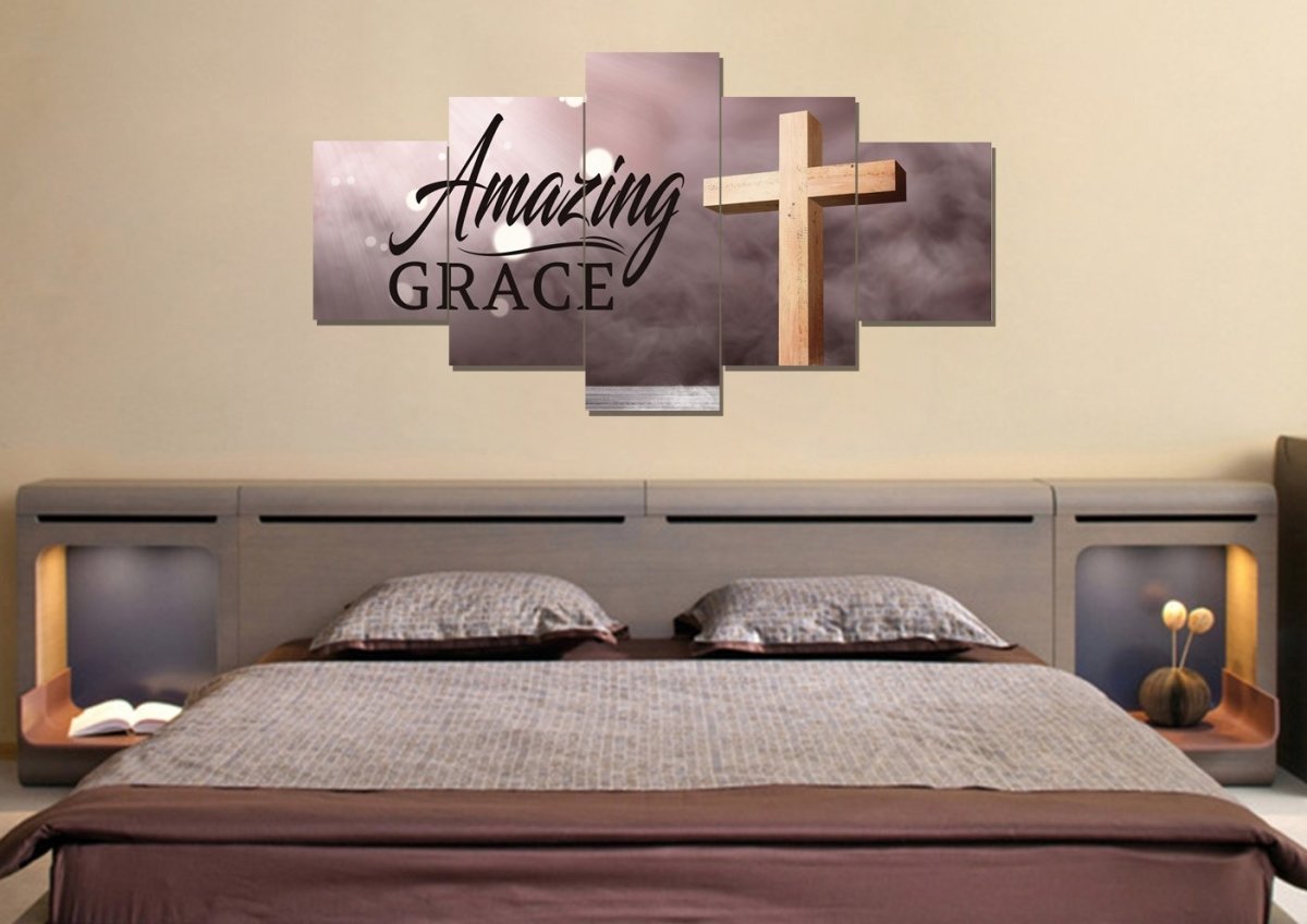 Rays Amazing Grace Wall Art & Decor - Christian Canvas Wall Art