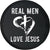Real Men Love Jesus Faith Spare Tire Cover - Christian Tire Cover