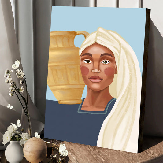 Rebecca  Women in the Bible Religious Christian Art - Easter Painting Art