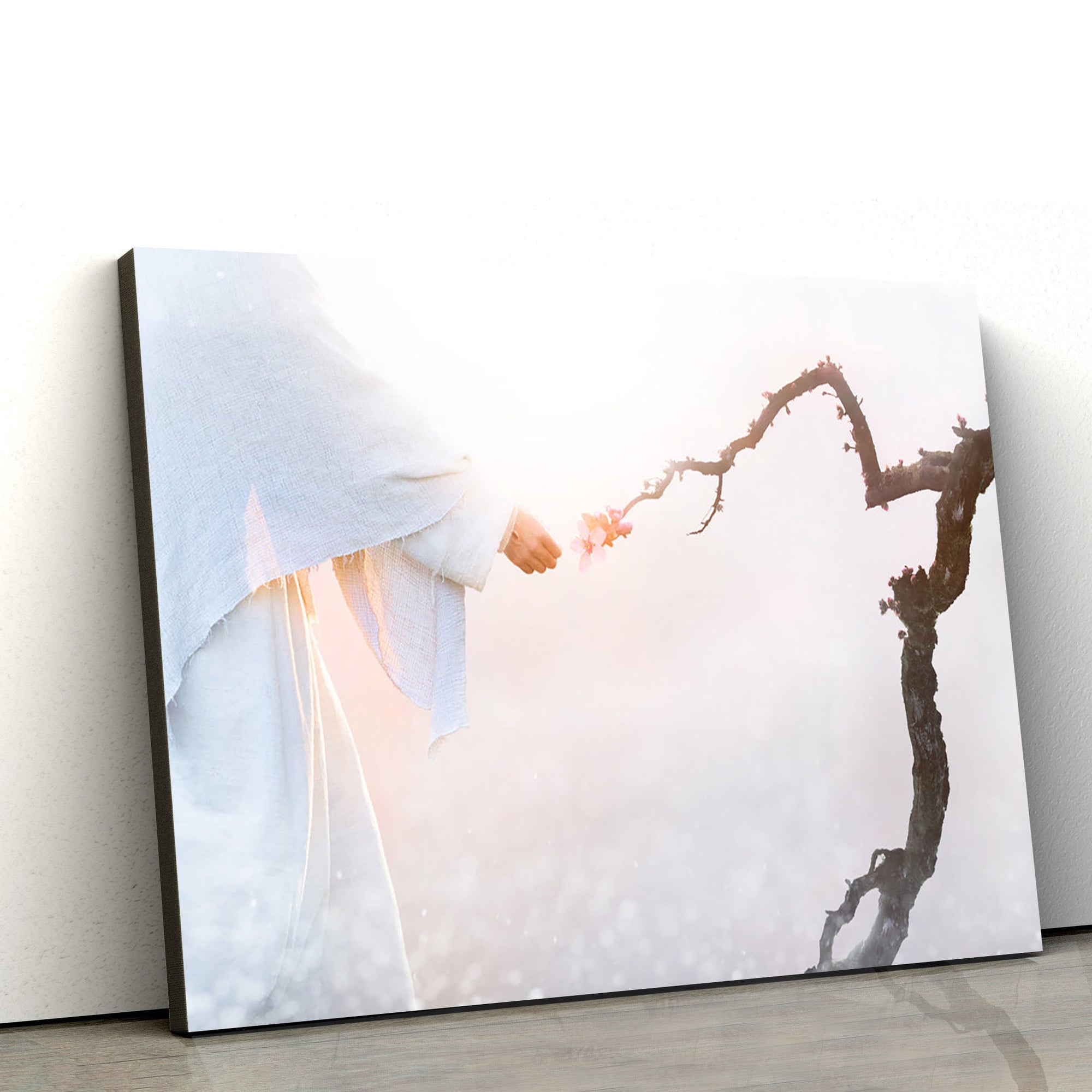 Reborn Canvas Picture - Jesus Canvas Wall Art - Christian Wall Art