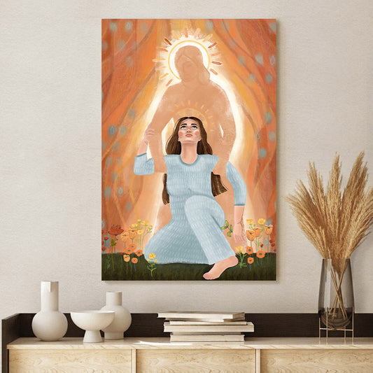 Refiner's Fire Lord Jesus Christ Heaven Trial Hard Time Canvas Art - Religious Posters