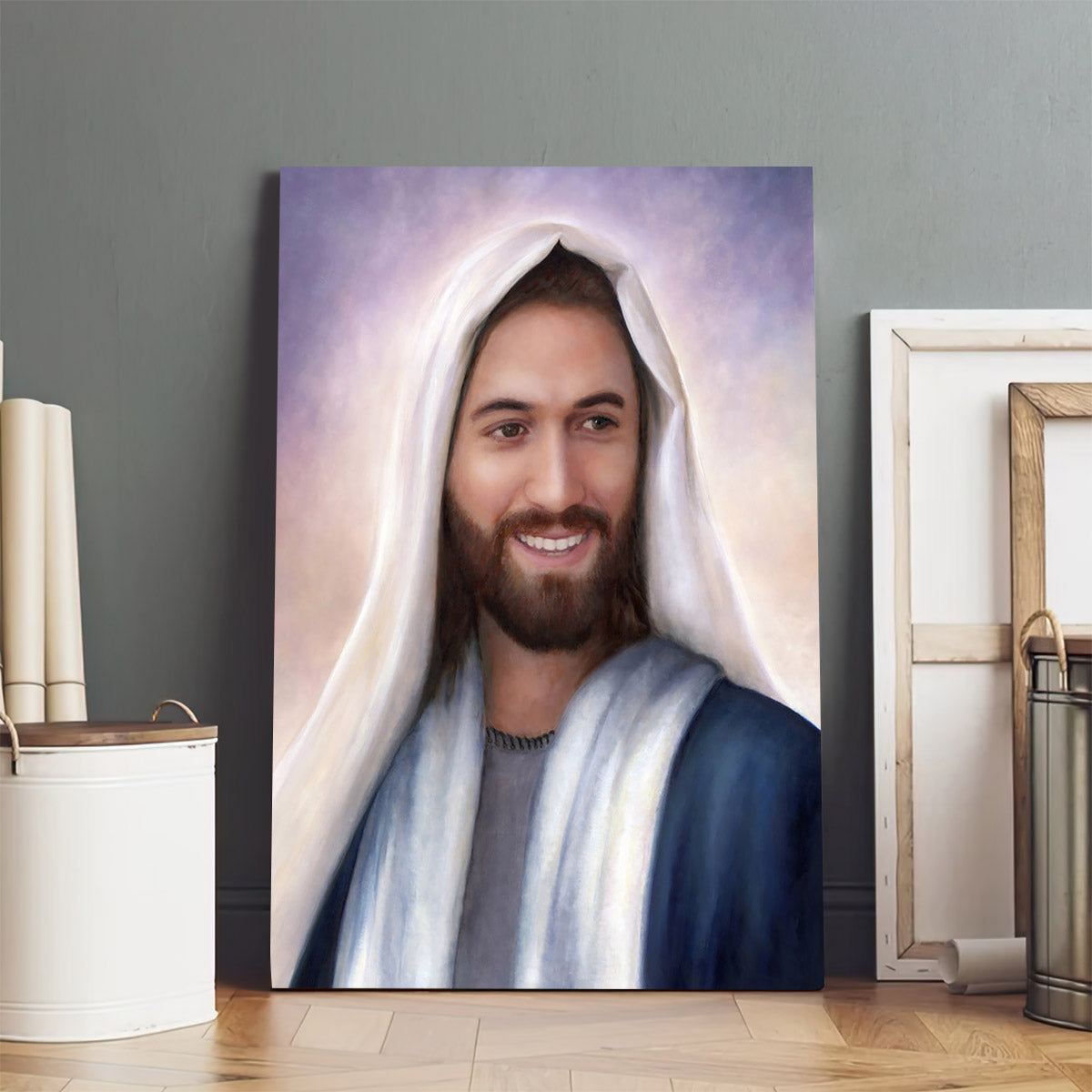 Rejoice Canvas Picture - Jesus Christ Canvas Art - Christian Wall Canvas
