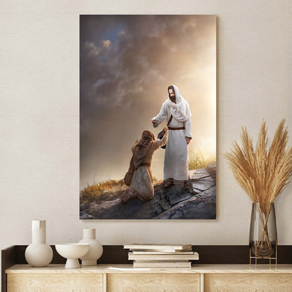 Remember Canvas Wall Art - Jesus Canvas Pictures - Christian Canvas Wall Art