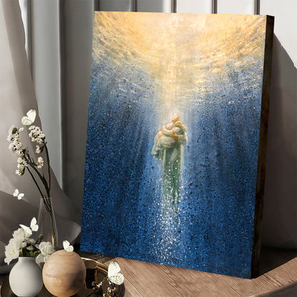 Rescue Me Canavs Wall Art - Jesus Rescuing A Woman Poster - Ciaocustom