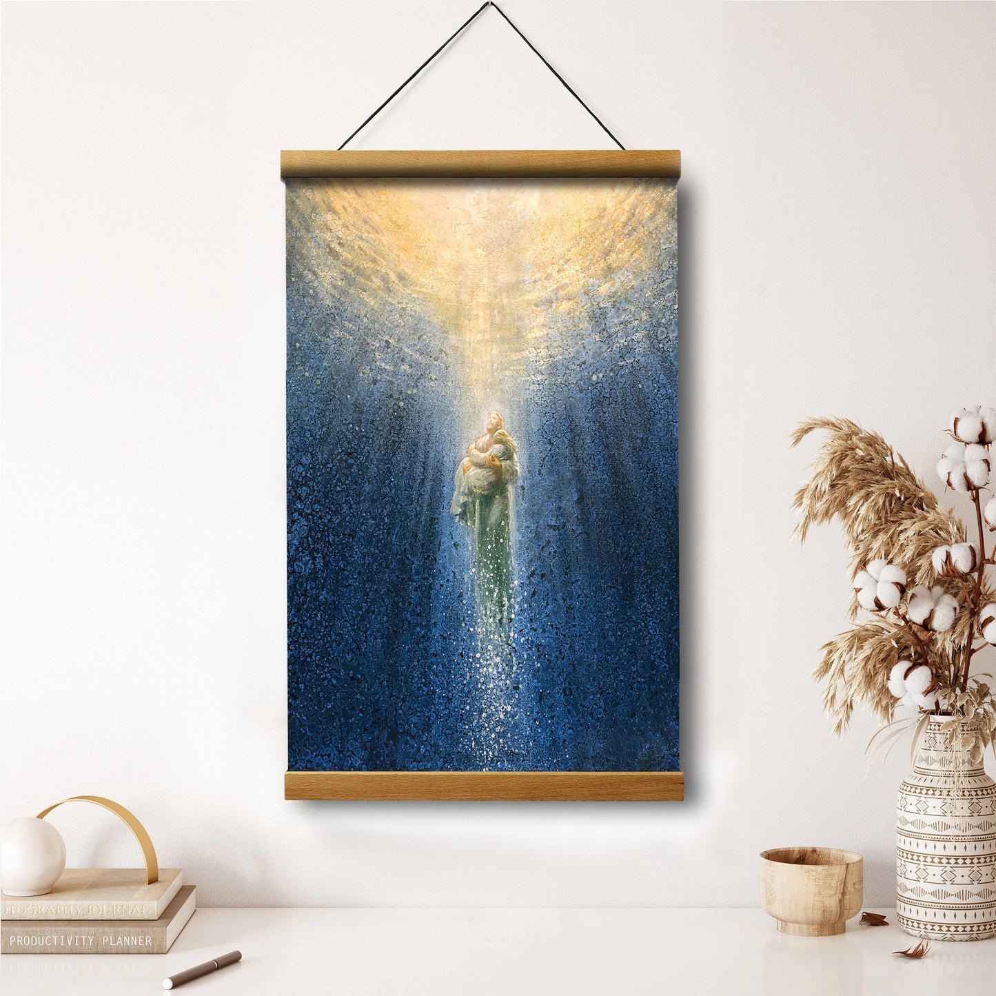 Rescue Me Hanging Canvas Wall Art - Christan Wall Decor - Religious Canvas