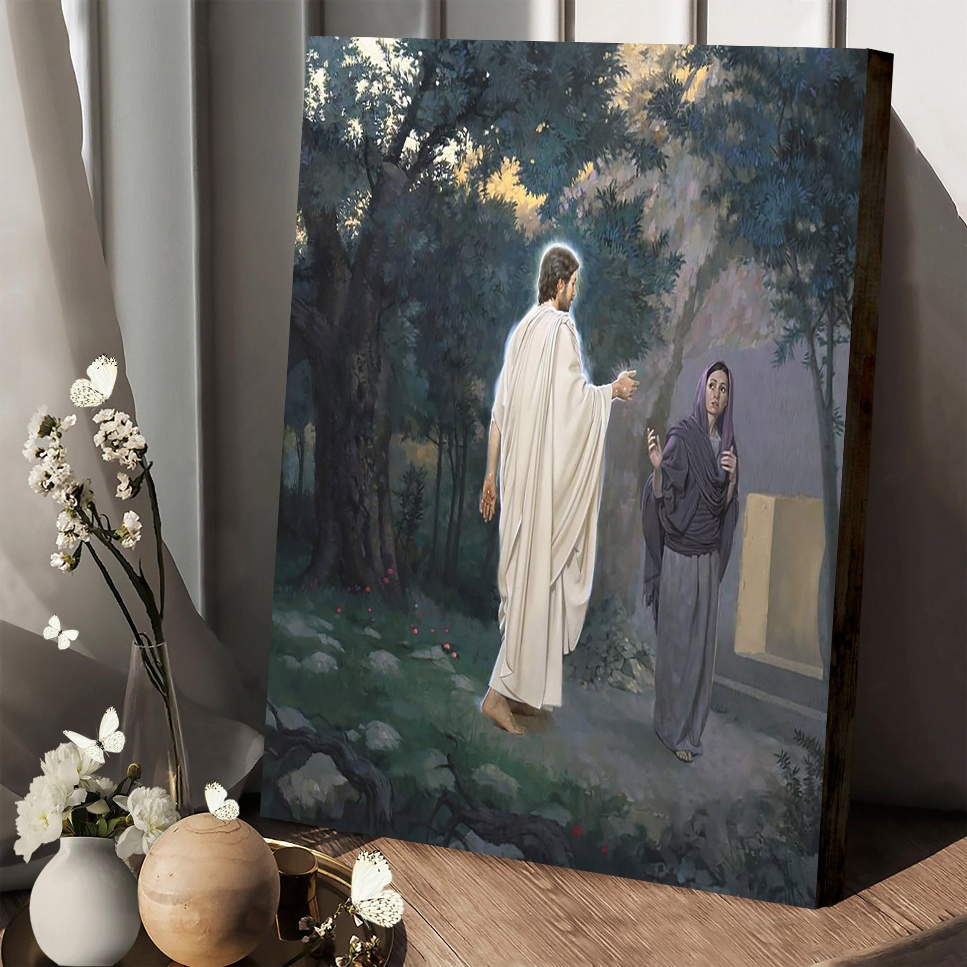Resurrected Jesus - Canvas Pictures - Jesus Canvas Art - Christian Wall Art