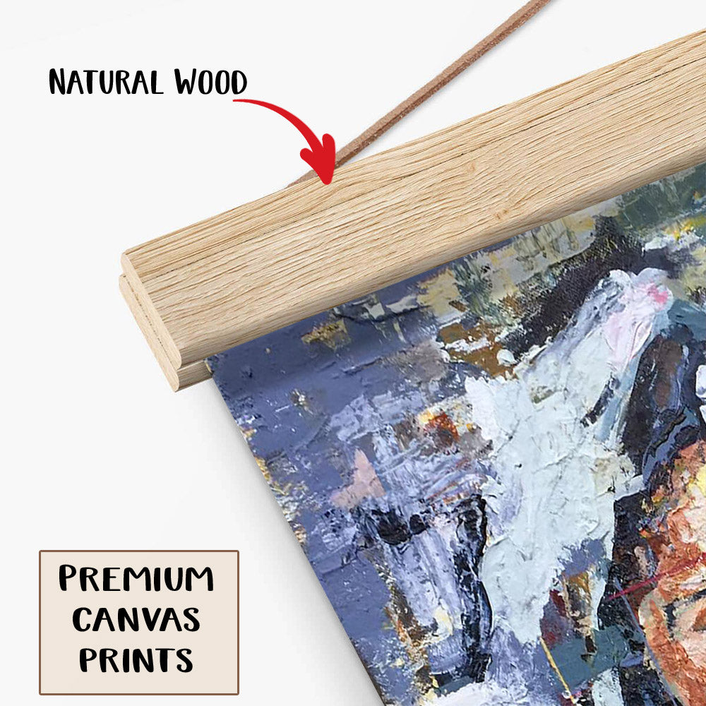 Reverently Quietly Hanging Canvas Wall Art - Jesus Picture - Jesus Portrait Canvas - Religious Canvas