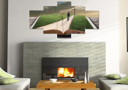 Road To Salvation Wall Art - Christian Canvas Wall Art