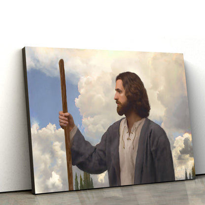 Rock Of Our Salvation Canvas Picture - Jesus Canvas Wall Art - Christian Wall Art