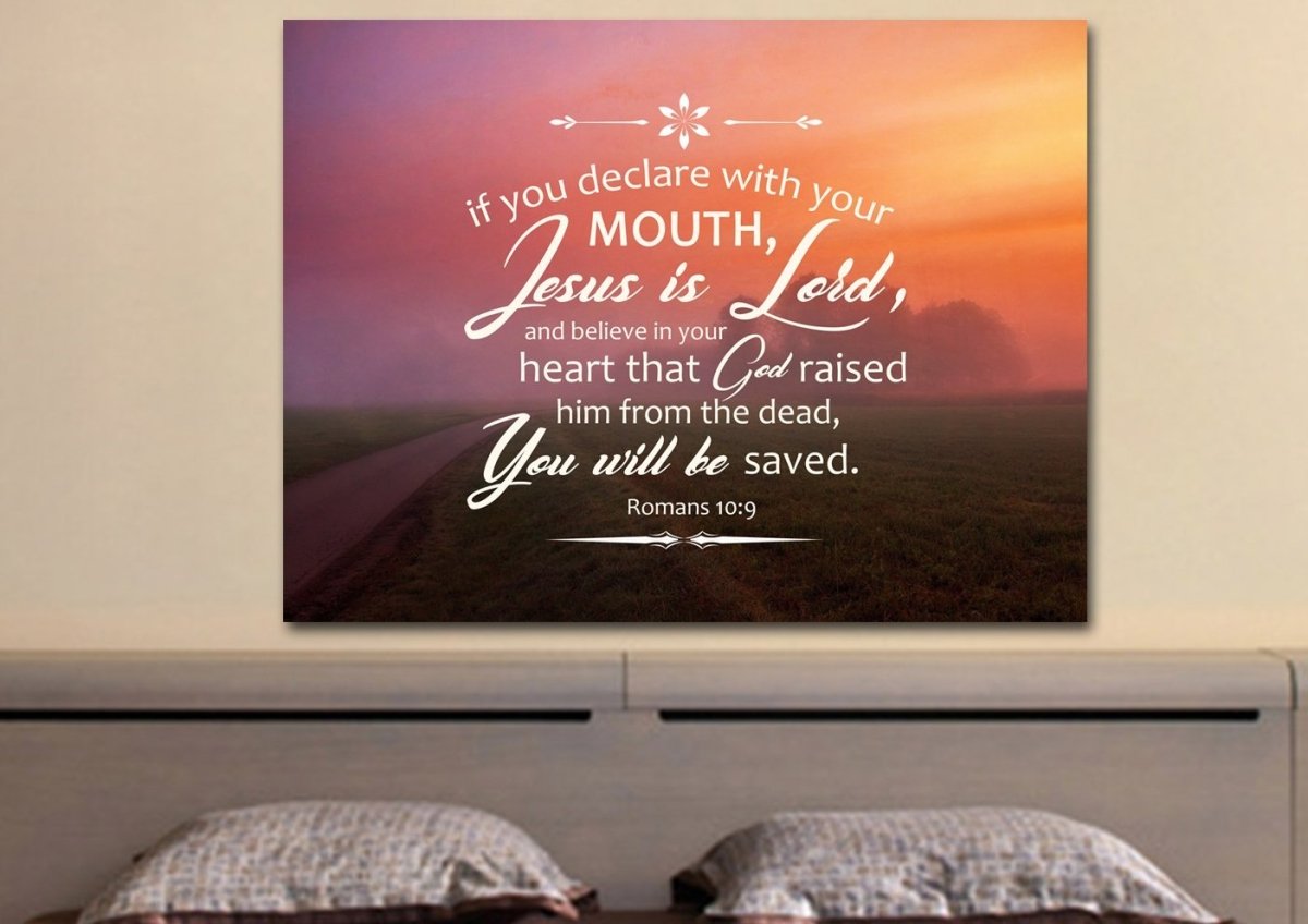 Romans 109 Canvas Wall Art Print - Christian Canvas Wall Art