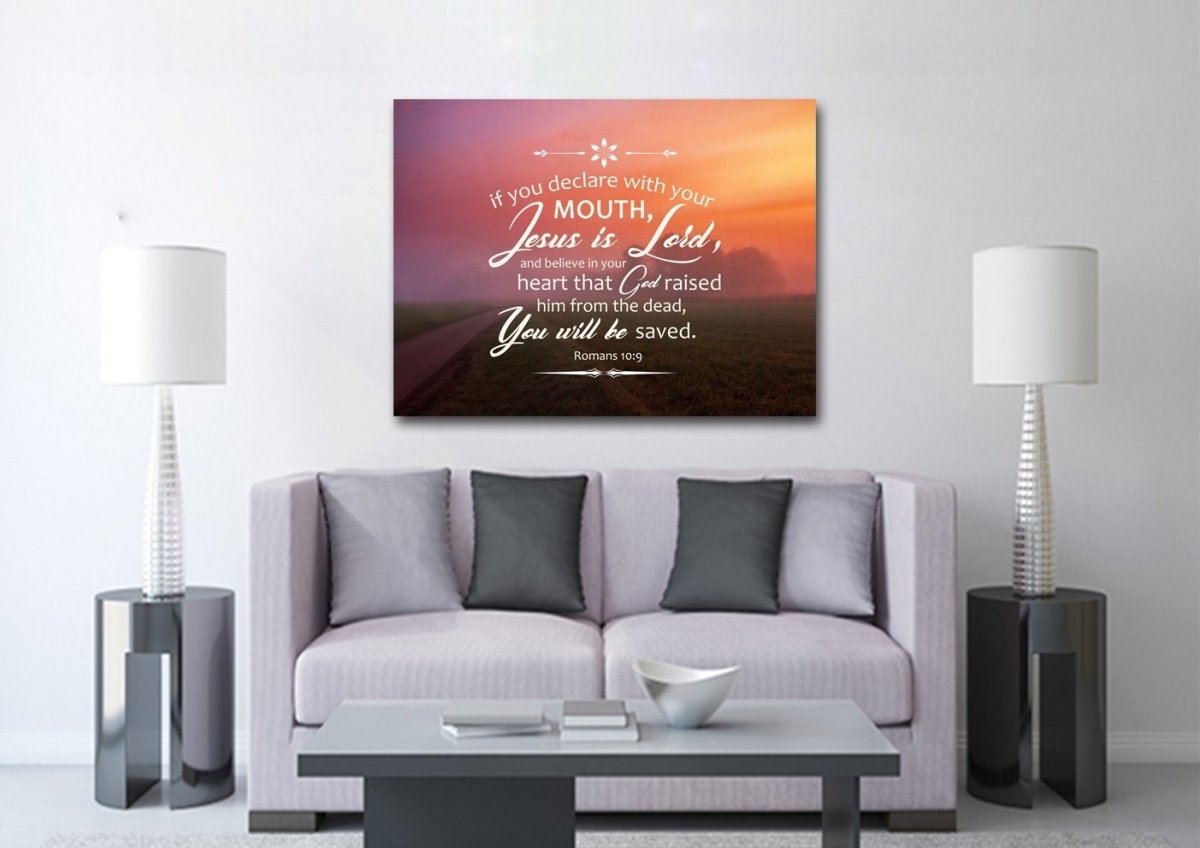 Romans 109 Canvas Wall Art Print - Christian Canvas Wall Art
