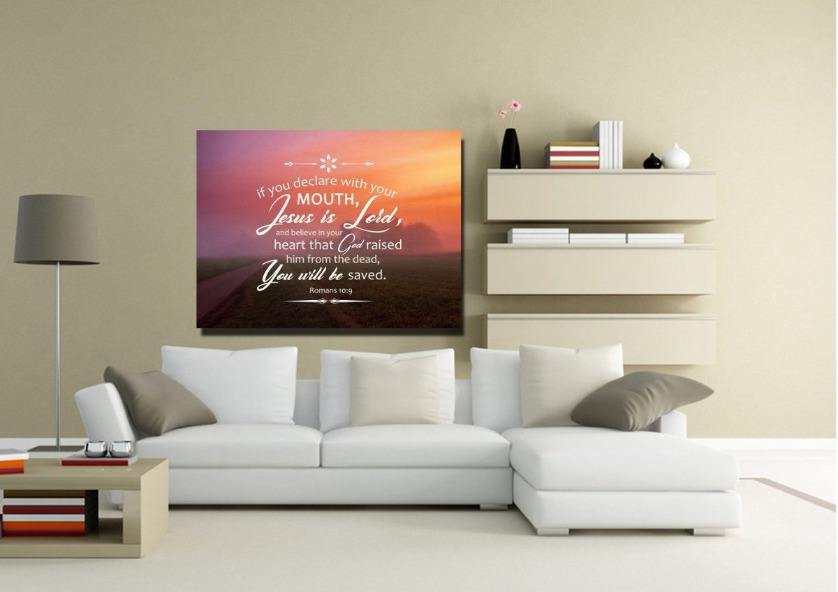 Romans 109 Canvas Wall Art Print - Christian Canvas Wall Art