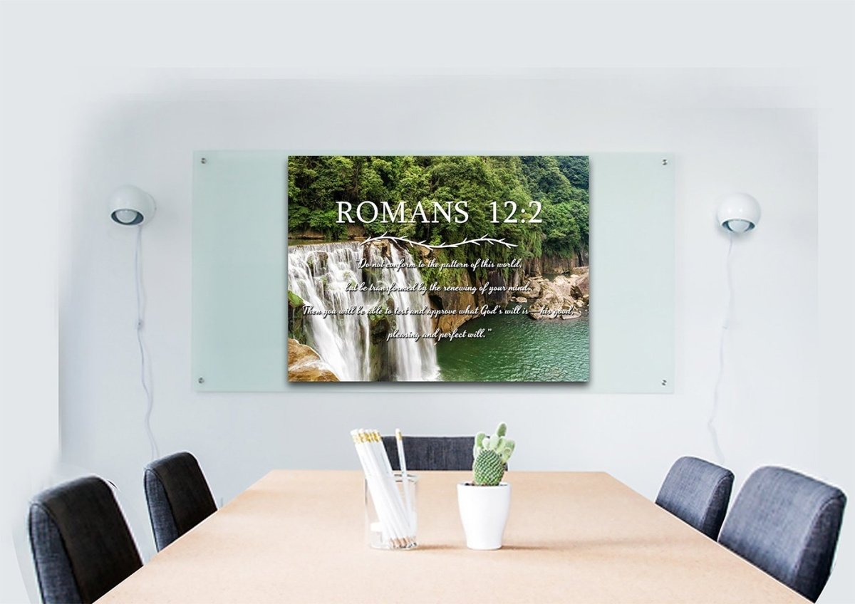 Romans 122 #4 Niv Do Not Conform To The Pattern Bible Verse Wall Art Canvas - Christian Canvas Wall Art