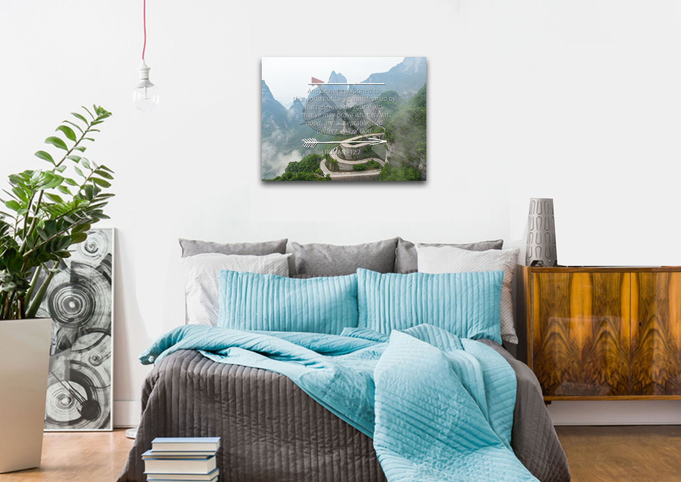 Romans 122 #6 Kjv Do Not Conform To The World Bible Verse Wall Art Canvas - Christian Canvas Wall Art