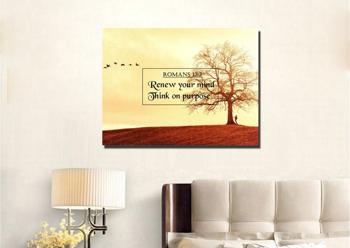 Romans 122 Canvas Wall Art Print - Christian Canvas Wall Art