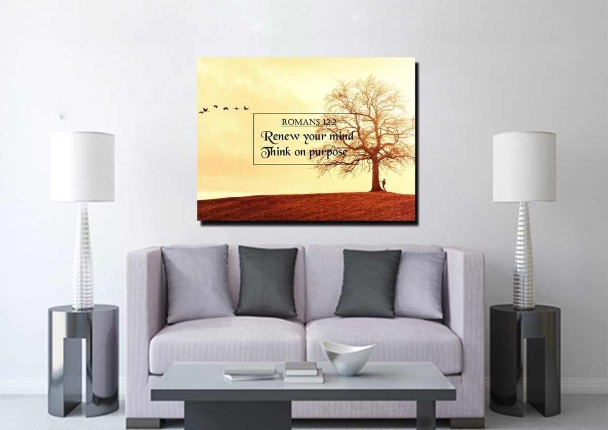 Romans 122 Canvas Wall Art Print - Christian Canvas Wall Art