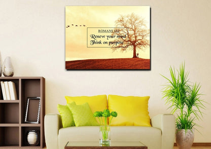 Romans 122 Canvas Wall Art Print - Christian Canvas Wall Art