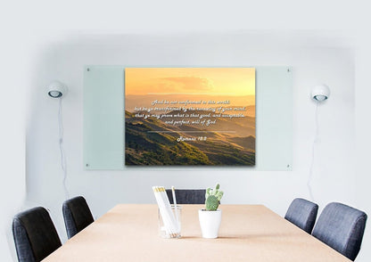 Romans 122 Kjv Do Not World To The Pattern Bible Verse Wall Art Canvas - Christian Canvas Wall Art