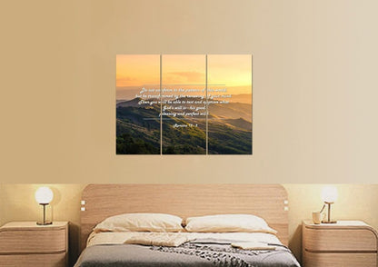 Romans 122 Kjv Do Not World To The Pattern Bible Verse Wall Art Canvas - Christian Canvas Wall Art