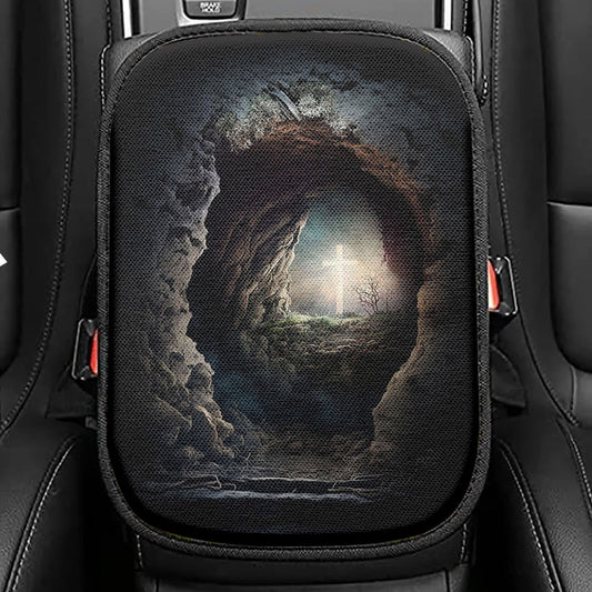 Romans 12 2 Butterfly Seat Box Cover, Be Transform Car Center Console Cover, Decoration Car Interior Accessories