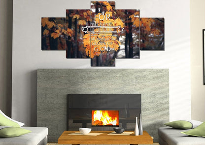 Romans 323 For All Have Sinned Canvas Wall Art Print - Christian Canvas Wall Art