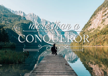 Romans 837 Canvas Wall Art Print S - Christian Canvas Wall Art