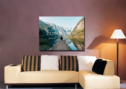 Romans 837 Canvas Wall Art Print S - Christian Canvas Wall Art