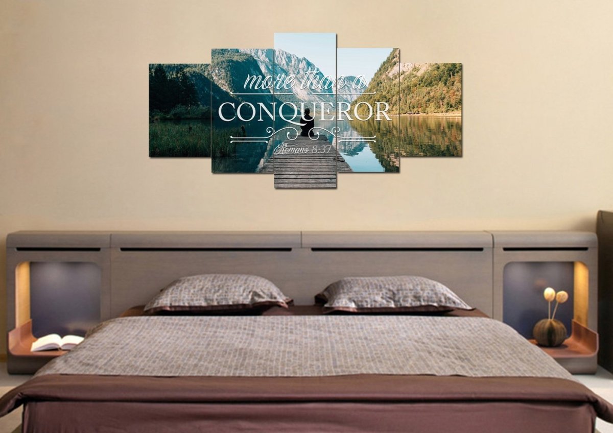 Romans 837 Canvas Wall Art Print S - Christian Canvas Wall Art