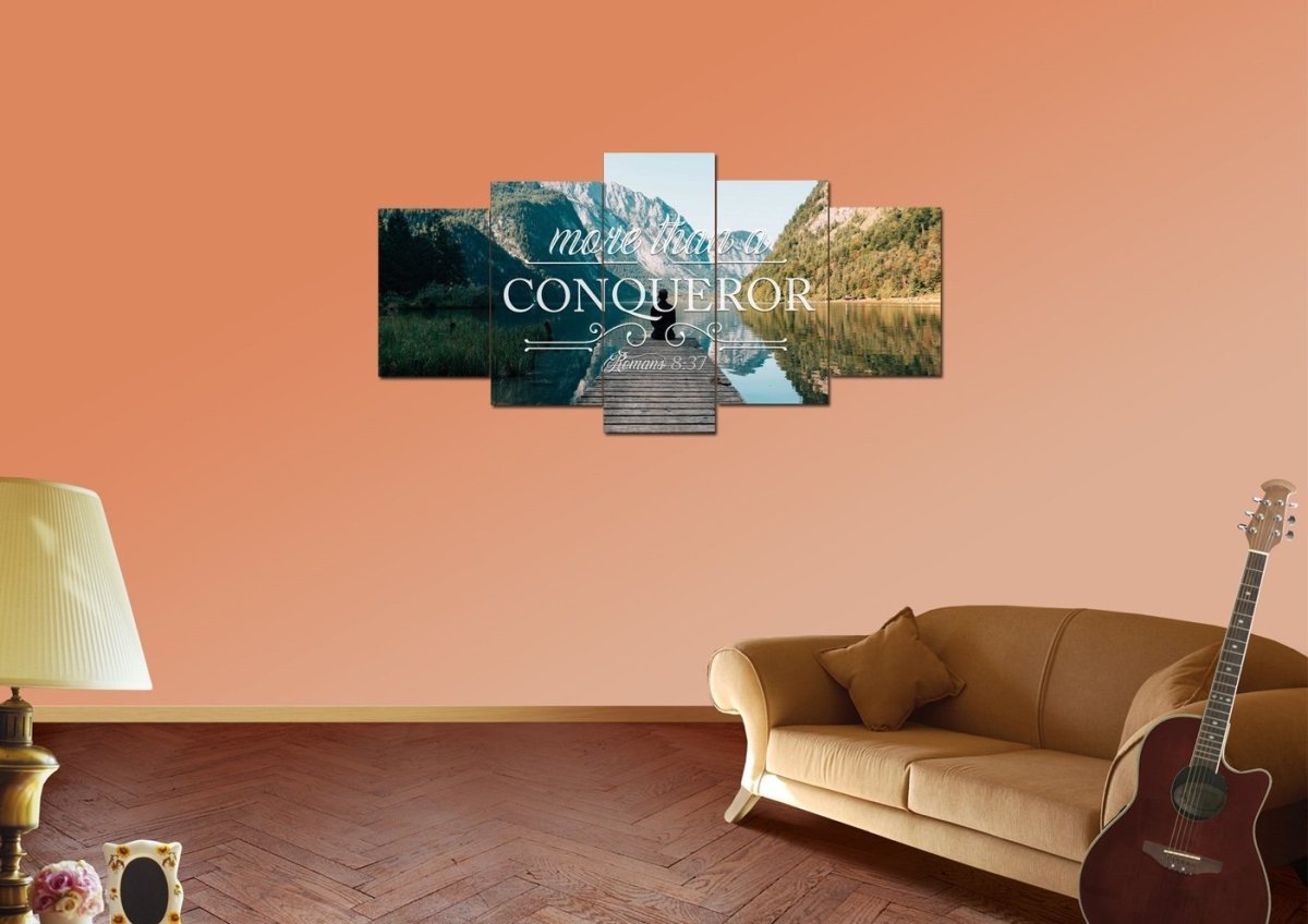 Romans 837 Canvas Wall Art Print S - Christian Canvas Wall Art