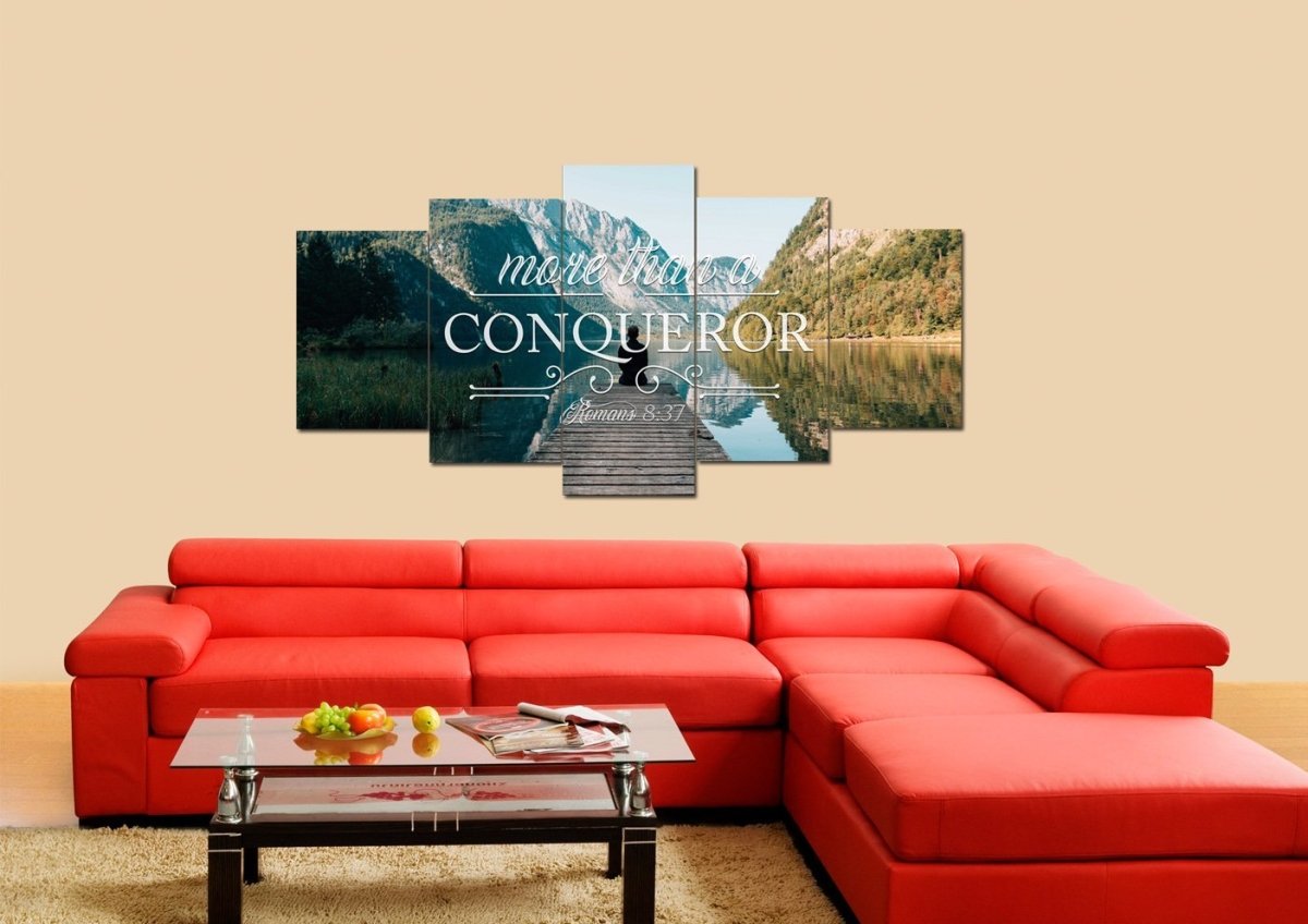 Romans 837 Canvas Wall Art Print S - Christian Canvas Wall Art