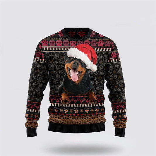 Rottweiler Christmas Ugly Christmas Sweater For Men And Women, Gift For Christmas, Best Winter Christmas Outfit