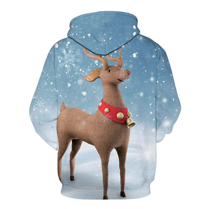 Rudolph Red Nosed Reindeer Christmas All Over Print 3D Hoodie For Men And Women, Christmas Gift, Warm Winter Clothes, Best Outfit Christmas