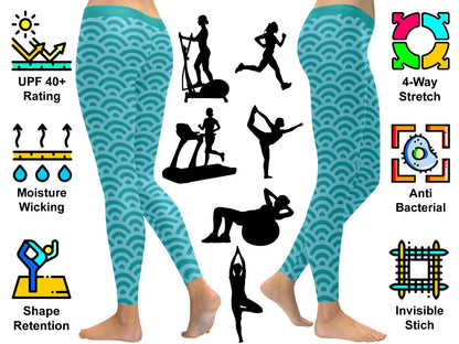 Running Late & Blessed With Faith Soft Leggings For Women  Christian - Christian Leggings For Women
