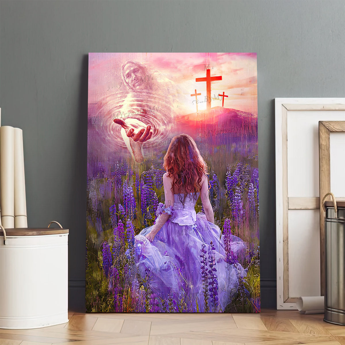 Running Toward Jesus - Jesus Canvas Art - Christian Wall Art